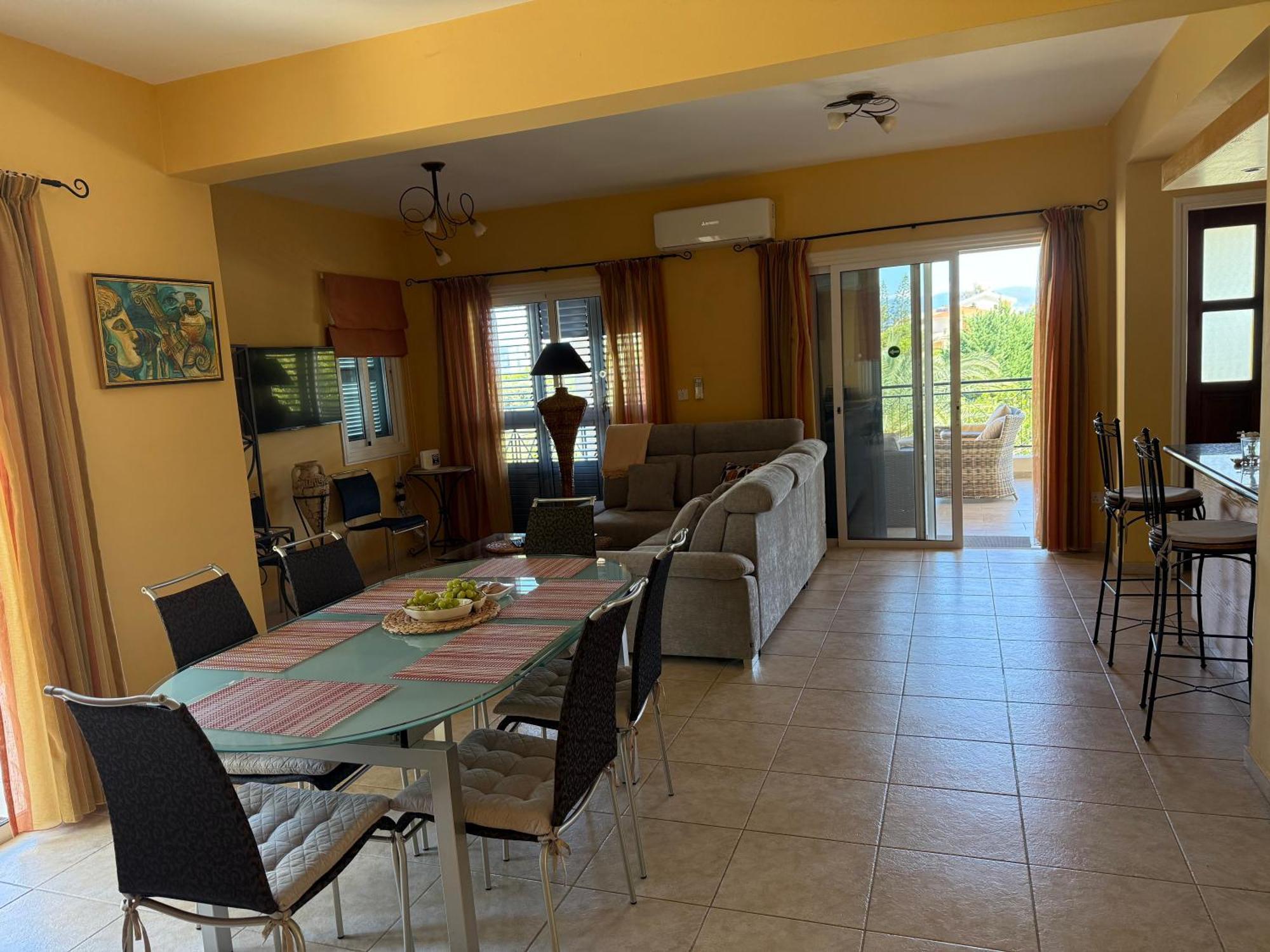 Sandy Beach Villa Полис Экстерьер фото